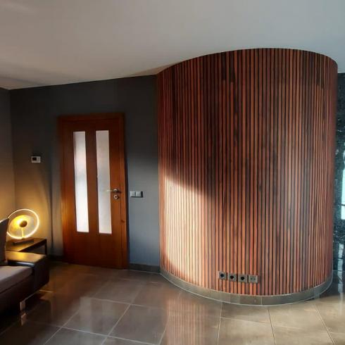 Holz Designtapete Dielenoptik